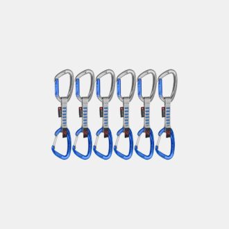 Crag Nyckellåstråd 10 cm Indikator 6-pack Quickdraws
