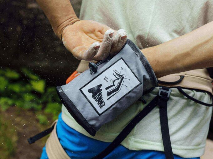 Gym Print Chalk Bag