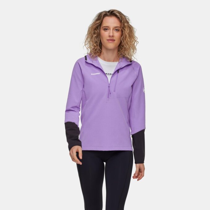 Madris Light ML Half Dragkedja Hoodie Dam Madris Light ML Half Dragkedja Hoodie Dam