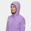 Madris Light ML Half Dragkedja Hoodie Dam Madris Light ML Half Dragkedja Hoodie Dam