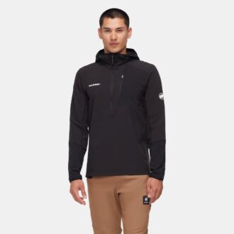 Madris Light ML Half Zip Hoodie Herr