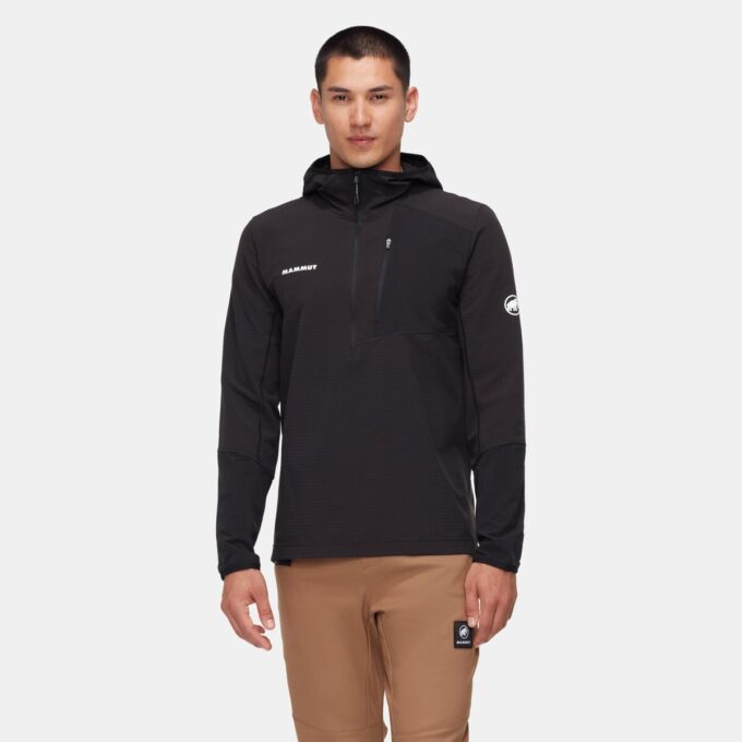 Madris Light ML Half Zip Hoodie Herr