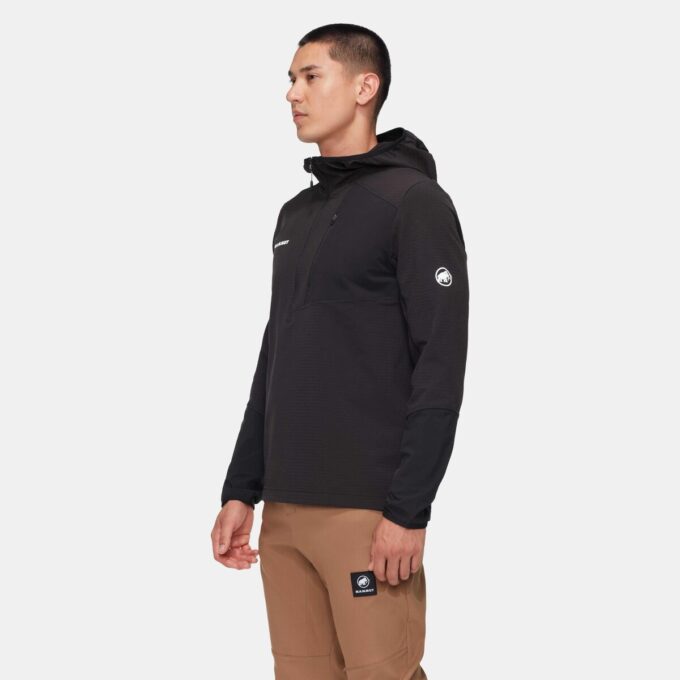 Madris Light ML Half Zip Hoodie Herr