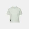 Massone T-shirt med kort tygmärke för kvinnor Massone T-shirt med kort tygmärke för kvinnor