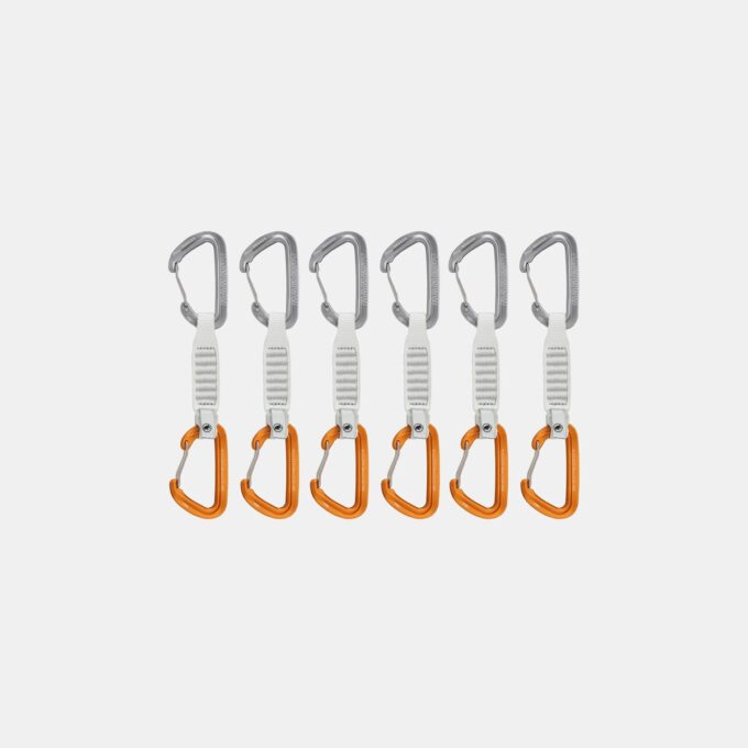 Sändartråd 12 cm 6-pack Quickdraws